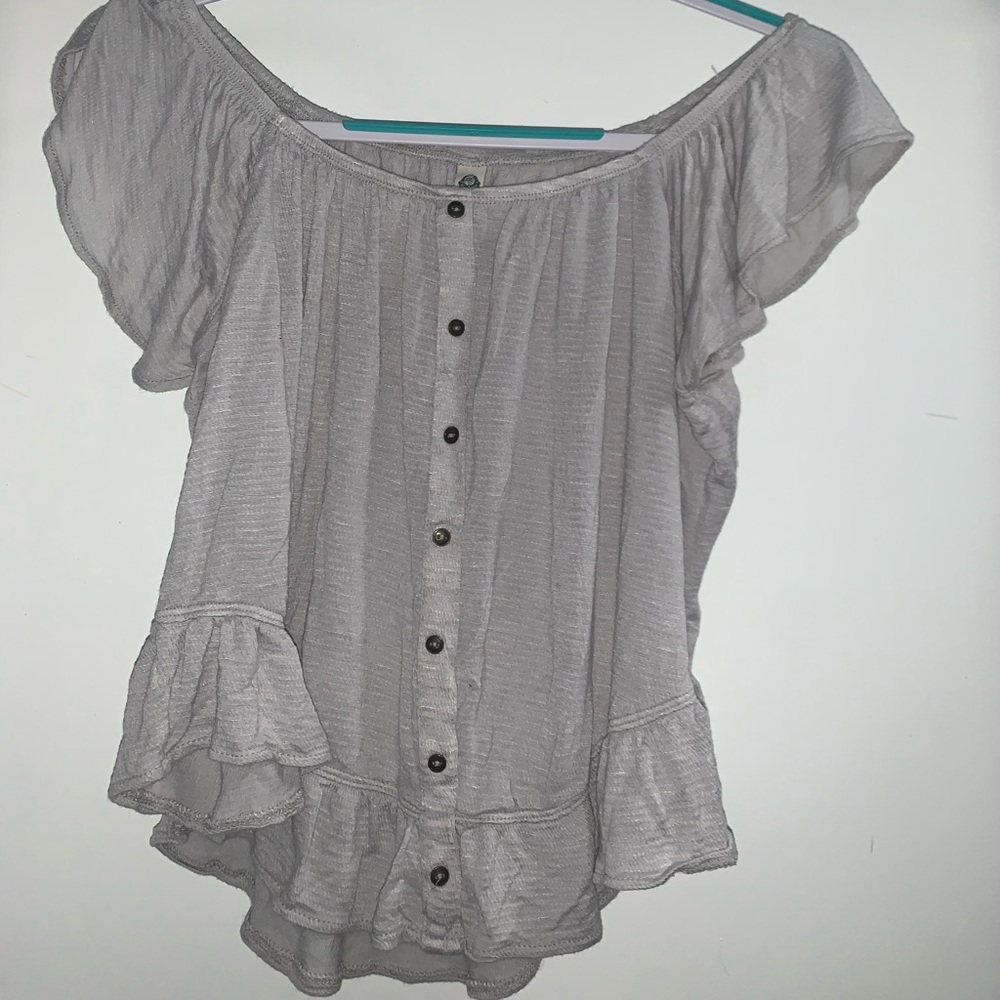 Flowy off the shoulder top